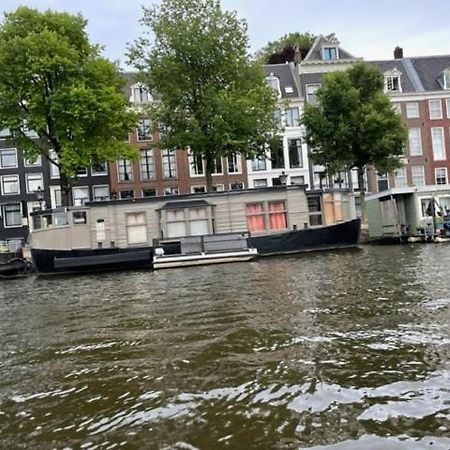 Houseboat Amstel River Studio Ámsterdam Exterior foto